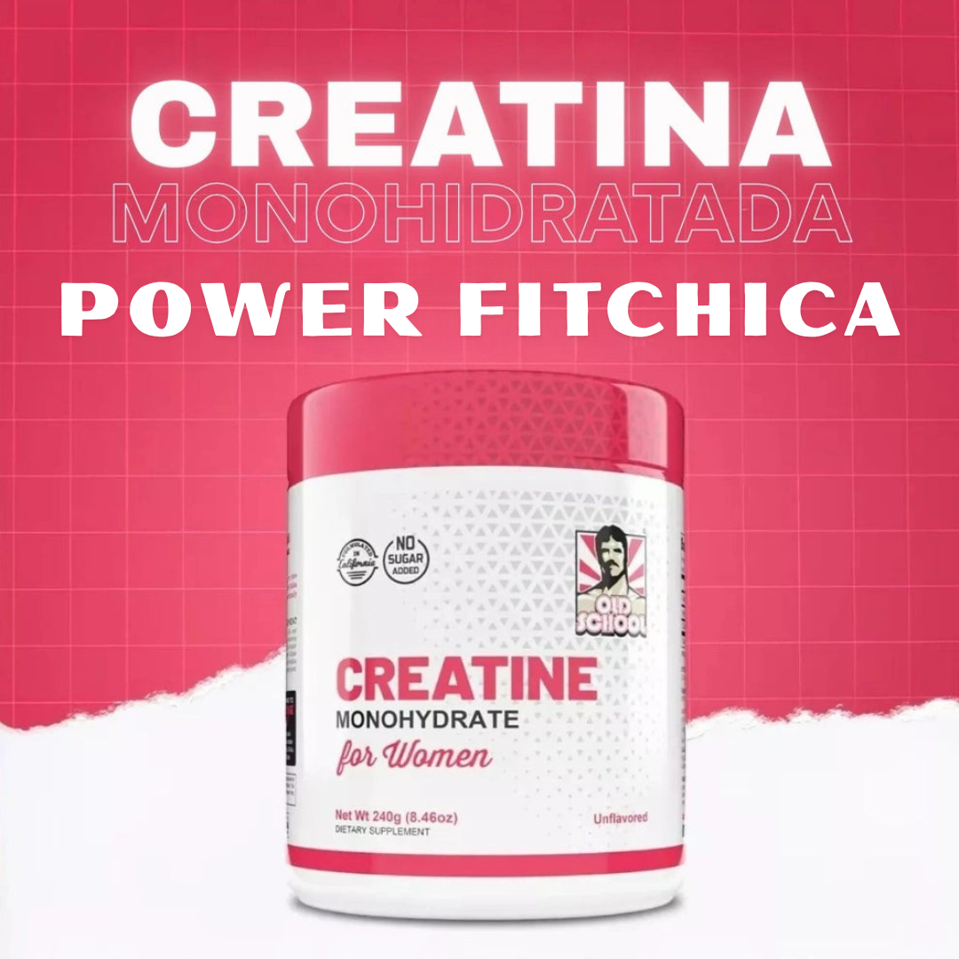 <strong>CREATINA POWER&nbsp;FITCHICA Creatina monohidratada para mujeres<strong>