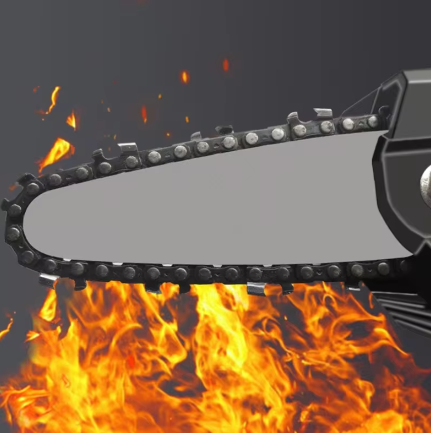 <STRONG>MINI SIERRA PRÓ MOTOSIERRA PORTÁTIL, RECARGABLE CON BATERIA DE24 V. ¡POTENCIA SIN CABLE!<STRONG>