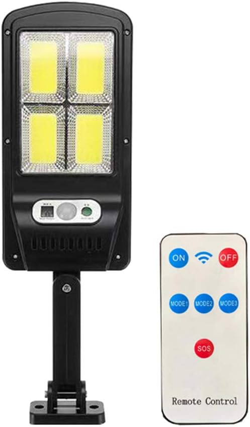 <strong>LAMPARA PANEL SOLAR CON SENSOR Y CONTROL<strong>